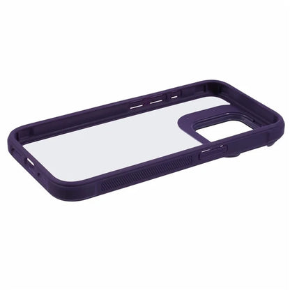 For iPhone 15 Pro Max Case TPU+PC Phone Cover Camera Protection Kickstand Shockproof