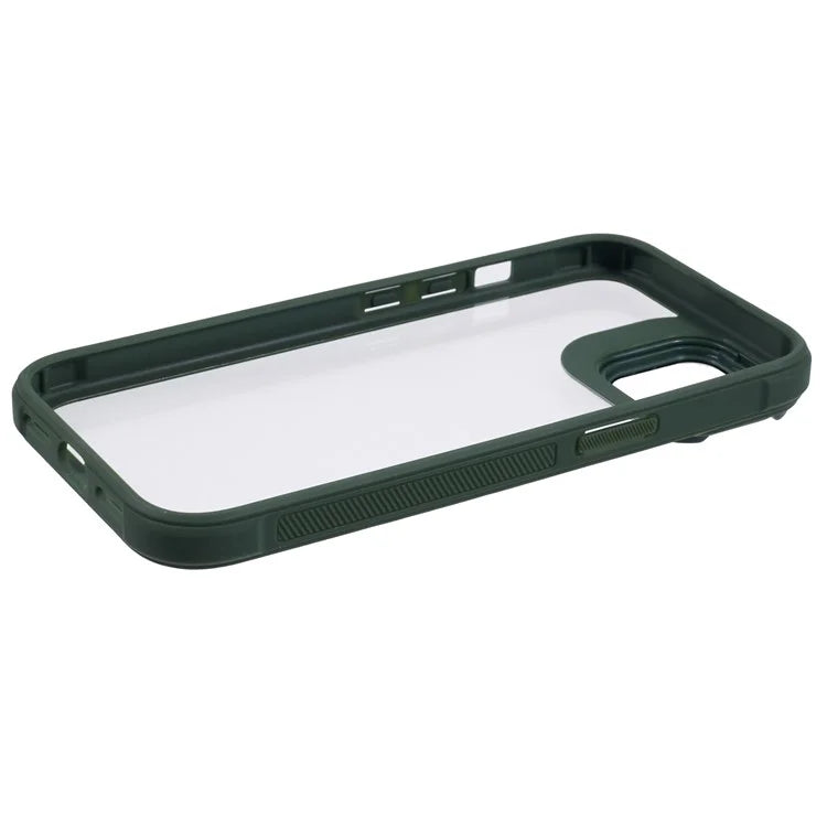 For iPhone 14 Kickstand Case Protective TPU+PC Phone Cover