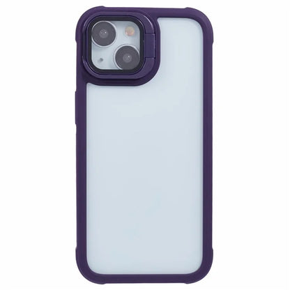 For iPhone 14 Kickstand Case Protective TPU+PC Phone Cover