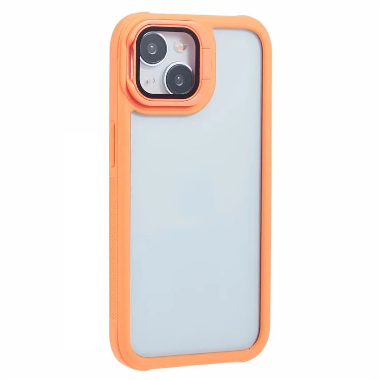 For iPhone 14 Kickstand Case Protective TPU+PC Phone Cover