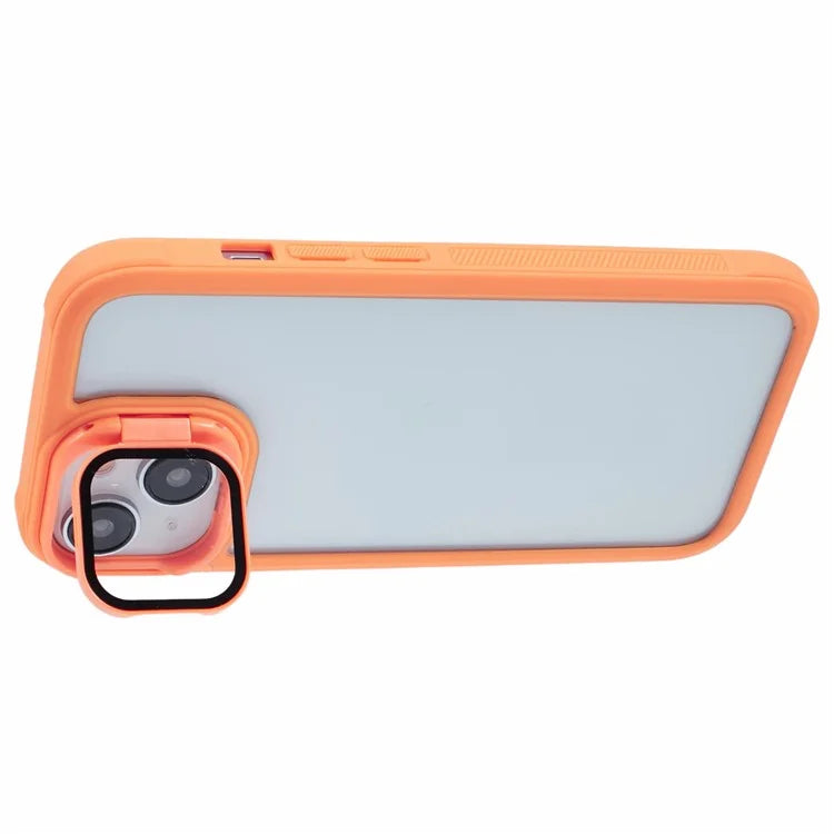 For iPhone 14 Kickstand Case Protective TPU+PC Phone Cover
