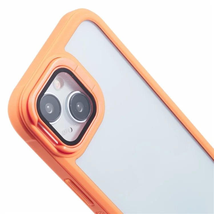 For iPhone 14 Kickstand Case Protective TPU+PC Phone Cover