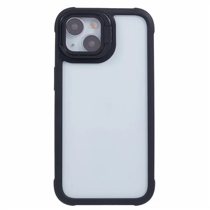 For iPhone 14 Kickstand Case Protective TPU+PC Phone Cover