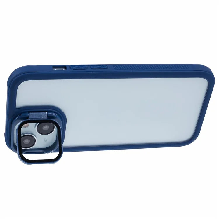 For iPhone 14 Kickstand Case Protective TPU+PC Phone Cover