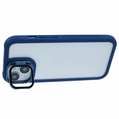 For iPhone 14 Kickstand Case Protective TPU+PC Phone Cover