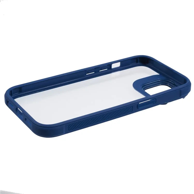 For iPhone 14 Kickstand Case Protective TPU+PC Phone Cover