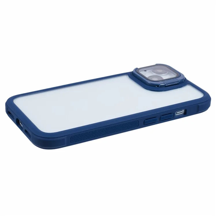 For iPhone 14 Kickstand Case Protective TPU+PC Phone Cover