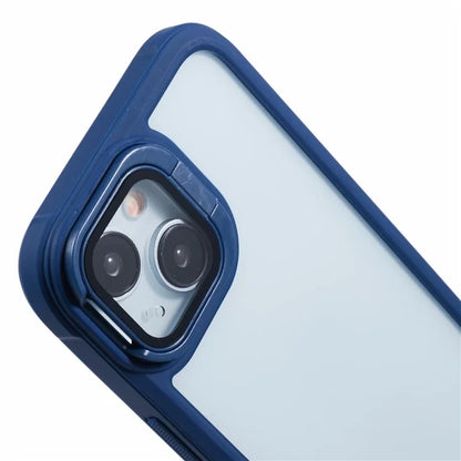 For iPhone 14 Kickstand Case Protective TPU+PC Phone Cover