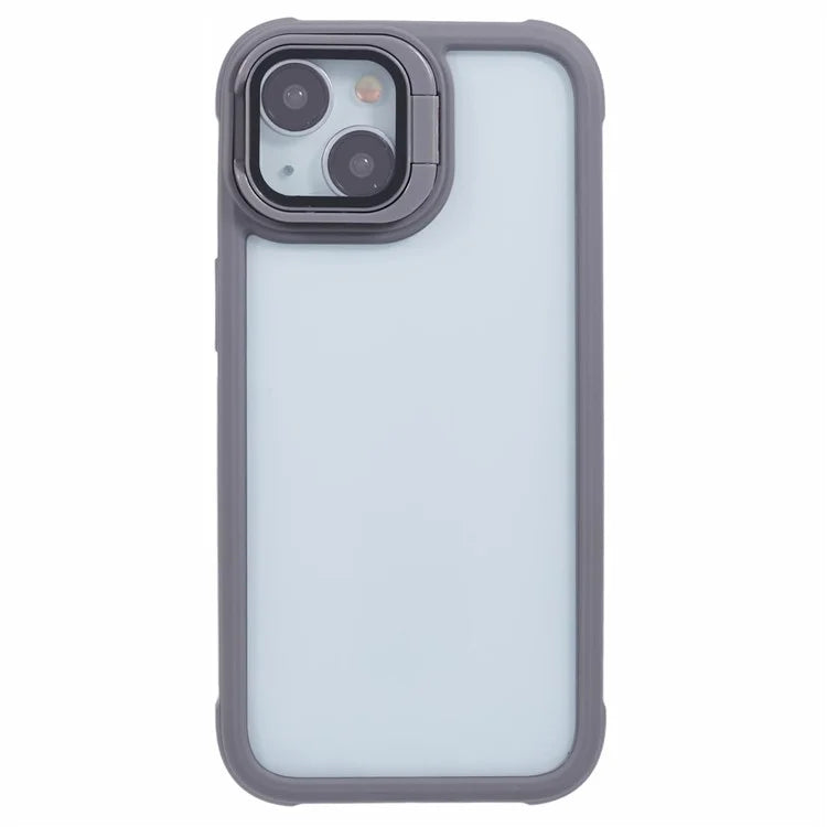 For iPhone 14 Kickstand Case Protective TPU+PC Phone Cover