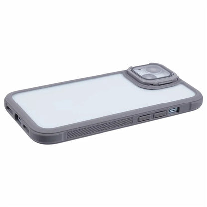 For iPhone 14 Kickstand Case Protective TPU+PC Phone Cover
