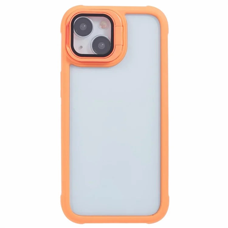For iPhone 14 Plus Case Kickstand TPU+PC Slim Phone Cover