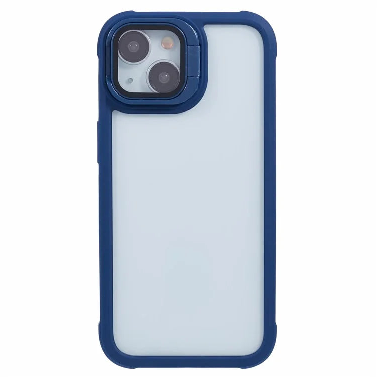 For iPhone 14 Plus Case Kickstand TPU+PC Slim Phone Cover