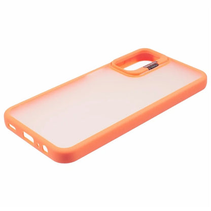 NKS Series For Samsung Galaxy A54 5G Kickstand Case TPU+PC Colorful Frame Phone Cover
