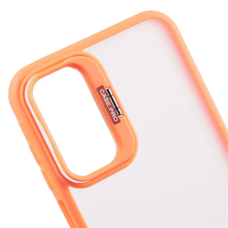 NKS Series For Samsung Galaxy A54 5G Kickstand Case TPU+PC Colorful Frame Phone Cover