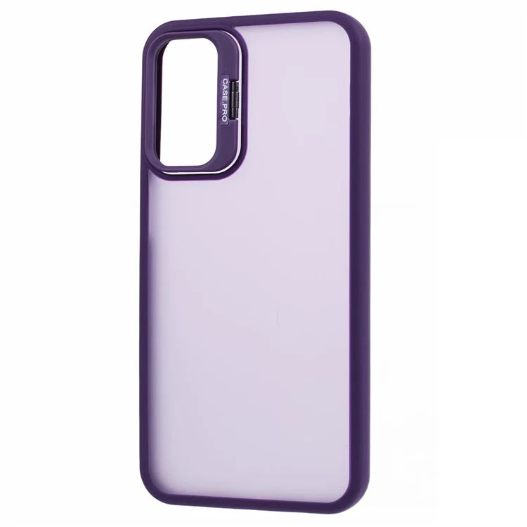 NKS Series For Samsung Galaxy A54 5G Kickstand Case TPU+PC Colorful Frame Phone Cover