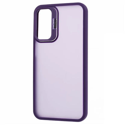 NKS Series For Samsung Galaxy A54 5G Kickstand Case TPU+PC Colorful Frame Phone Cover