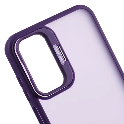 NKS Series For Samsung Galaxy A54 5G Kickstand Case TPU+PC Colorful Frame Phone Cover