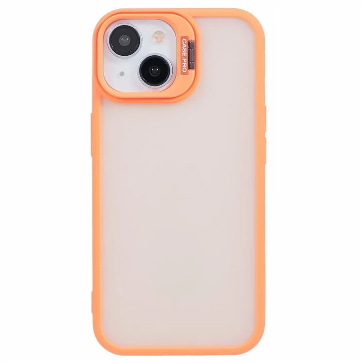 NKS Series For iPhone 13 Case Lens Frame Bracket TPU+PC Shockproof Phone Cover