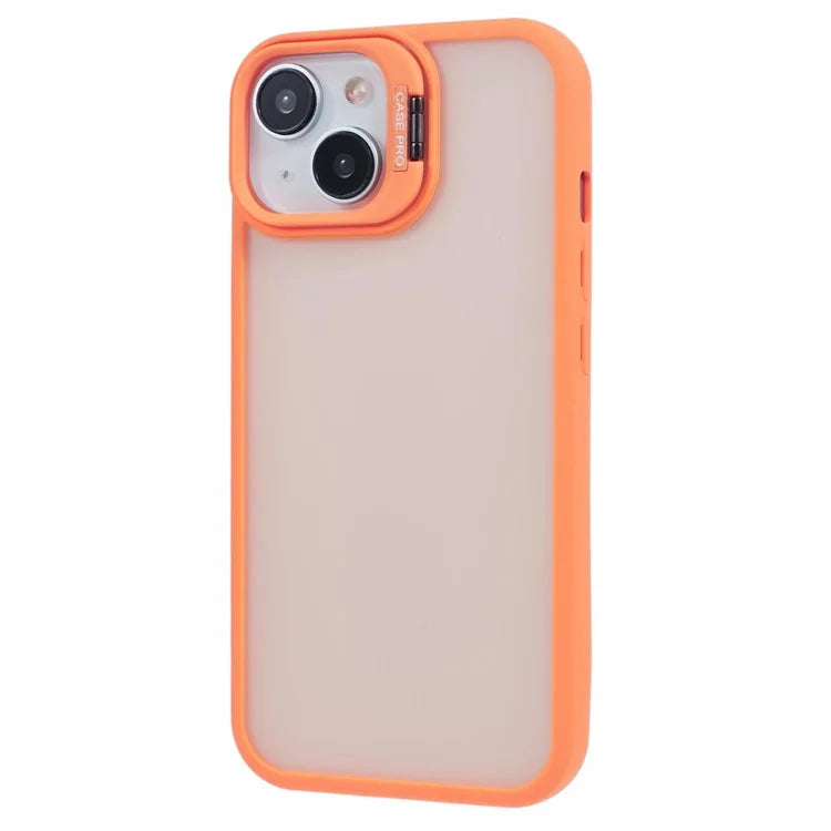 NKS Series For iPhone 13 Case Lens Frame Bracket TPU+PC Shockproof Phone Cover