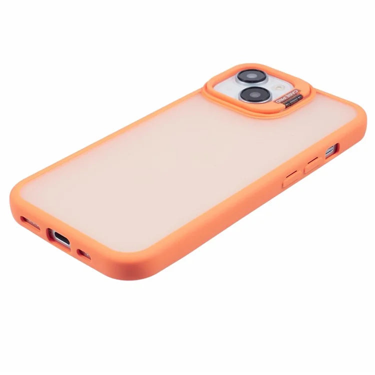 NKS Series For iPhone 13 Case Lens Frame Bracket TPU+PC Shockproof Phone Cover
