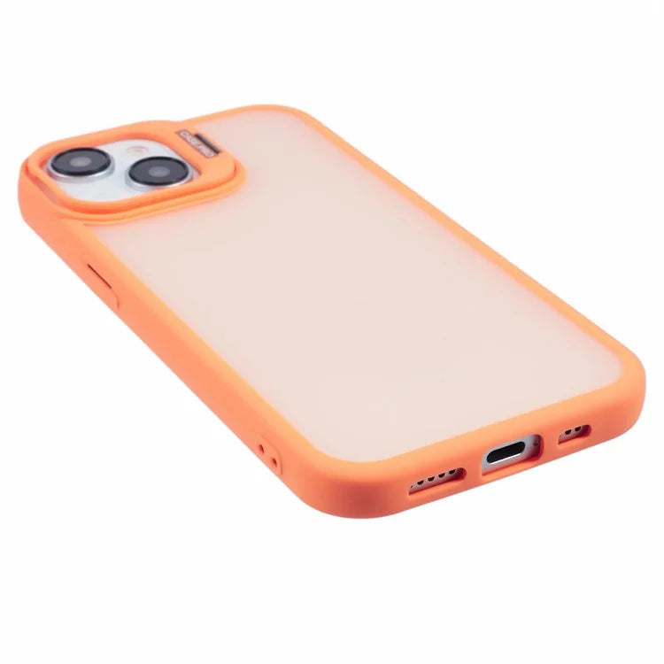 NKS Series For iPhone 13 Case Lens Frame Bracket TPU+PC Shockproof Phone Cover