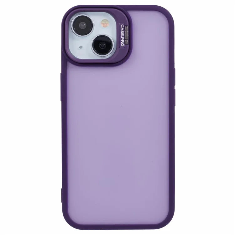 NKS Series For iPhone 13 Case Lens Frame Bracket TPU+PC Shockproof Phone Cover