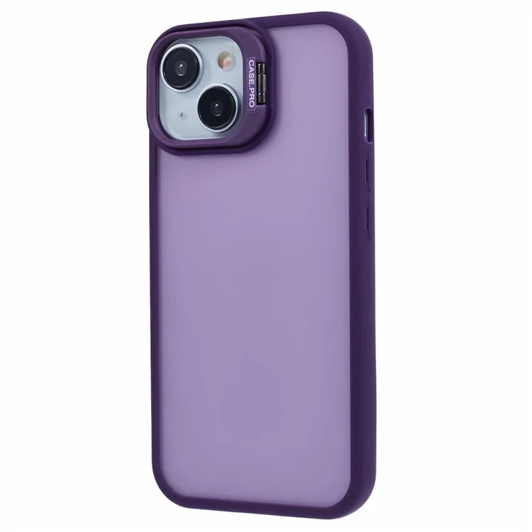 NKS Series For iPhone 13 Case Lens Frame Bracket TPU+PC Shockproof Phone Cover