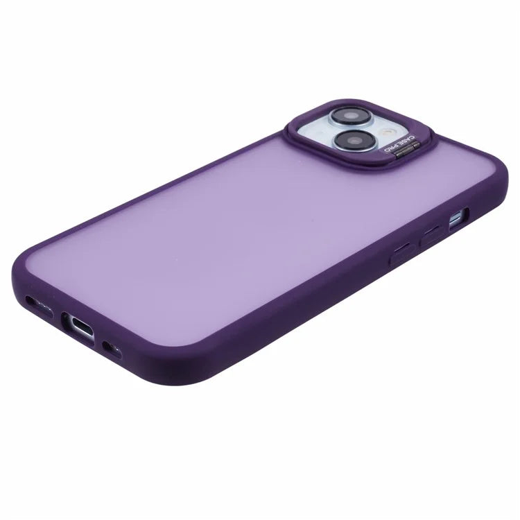 NKS Series For iPhone 13 Case Lens Frame Bracket TPU+PC Shockproof Phone Cover
