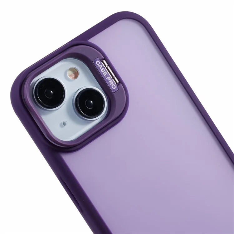 NKS Series For iPhone 13 Case Lens Frame Bracket TPU+PC Shockproof Phone Cover