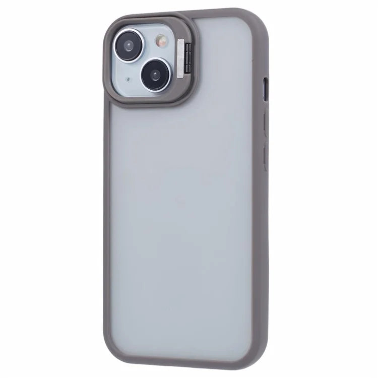 NKS Series For iPhone 13 Case Lens Frame Bracket TPU+PC Shockproof Phone Cover