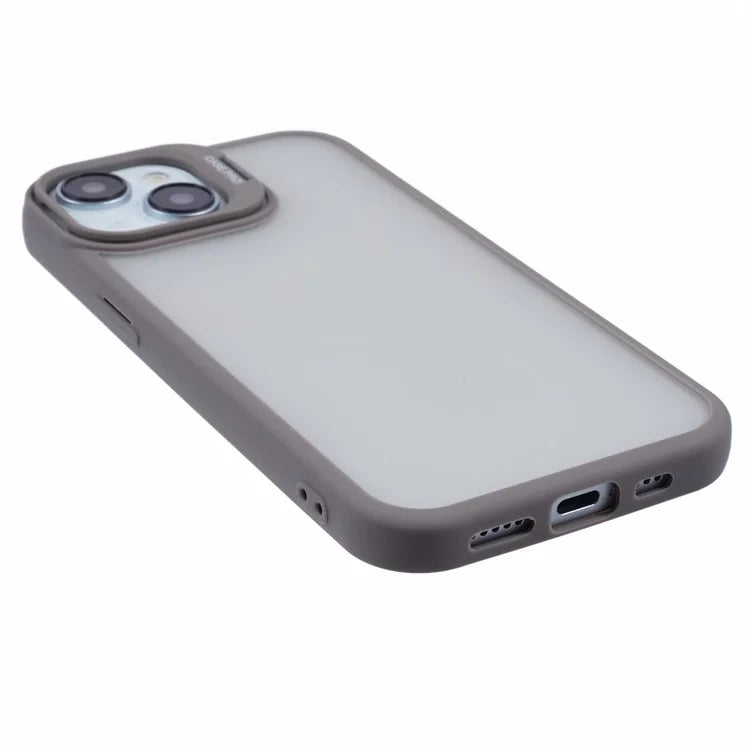 NKS Series For iPhone 13 Case Lens Frame Bracket TPU+PC Shockproof Phone Cover