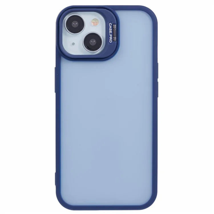 NKS Series For iPhone 13 Case Lens Frame Bracket TPU+PC Shockproof Phone Cover