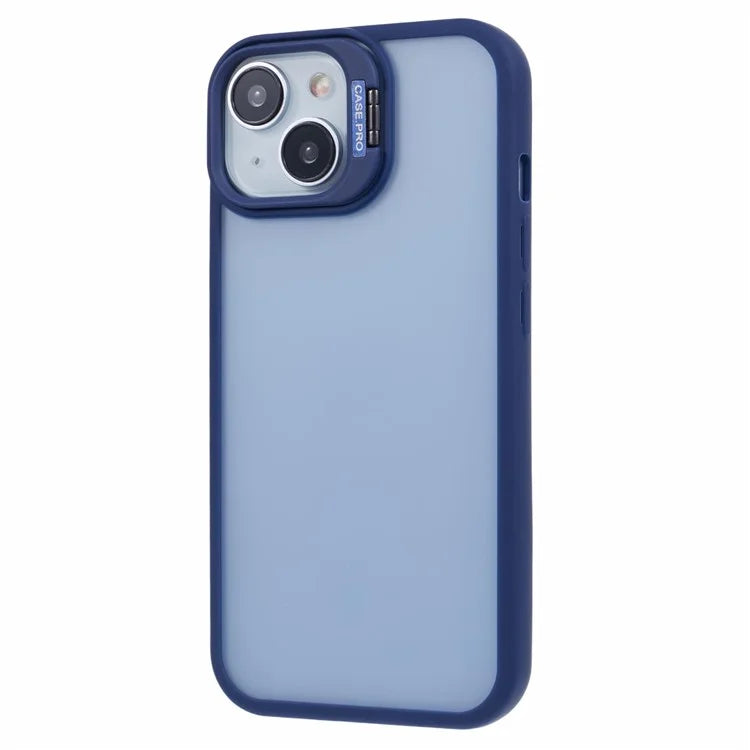 NKS Series For iPhone 13 Case Lens Frame Bracket TPU+PC Shockproof Phone Cover