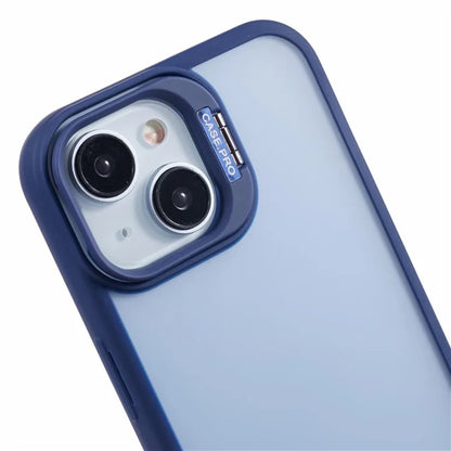 NKS Series For iPhone 13 Case Lens Frame Bracket TPU+PC Shockproof Phone Cover
