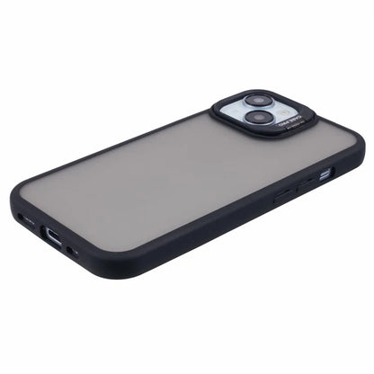 NKS Series For iPhone 13 Case Lens Frame Bracket TPU+PC Shockproof Phone Cover