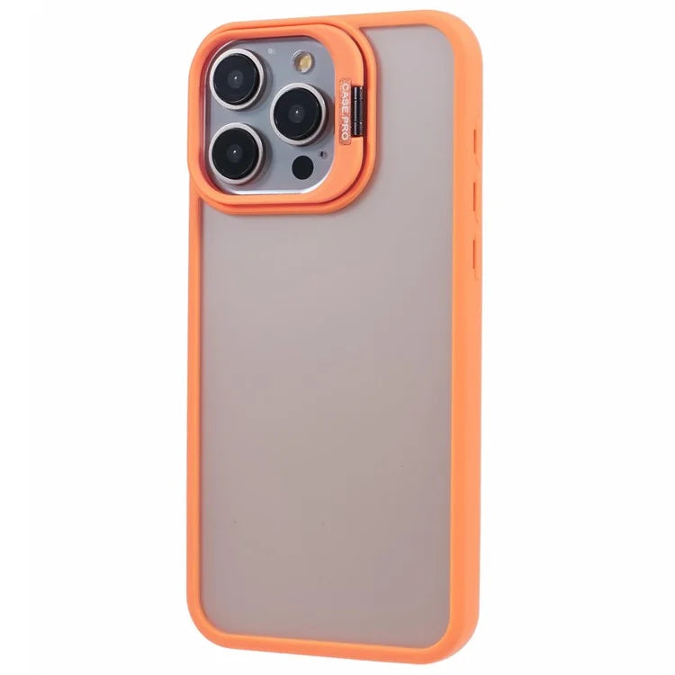 NKS Series For iPhone 14 Pro Max Case Lens Frame Bracket TPU+PC Shockproof Phone Cover