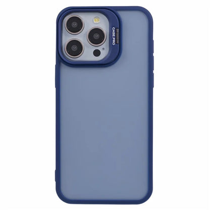 NKS Series For iPhone 14 Pro Max Case Lens Frame Bracket TPU+PC Shockproof Phone Cover