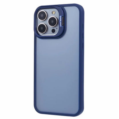NKS Series For iPhone 14 Pro Max Case Lens Frame Bracket TPU+PC Shockproof Phone Cover