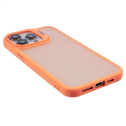 NKS Series For iPhone 14 Pro Case Lens Frame Bracket TPU+PC Shockproof Phone Cover