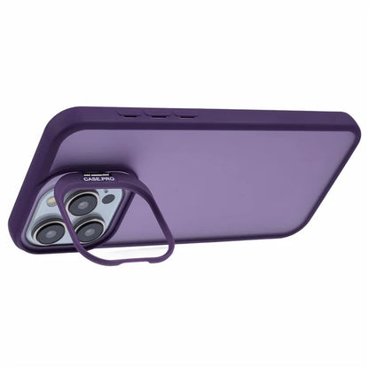 NKS Series For iPhone 14 Pro Case Lens Frame Bracket TPU+PC Shockproof Phone Cover
