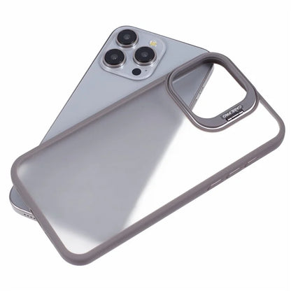 NKS Series For iPhone 13 Pro Max Case Lens Frame Bracket TPU+PC Phone Cover