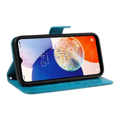 For Samsung Galaxy A05s 4G Case with Hand Strap Butterfly Leather Wallet Phone Cover