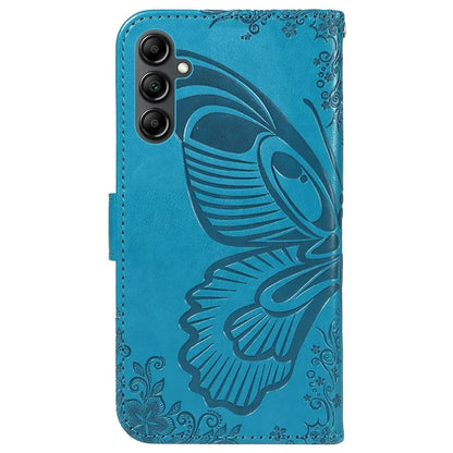 For Samsung Galaxy A05s 4G Case with Hand Strap Butterfly Leather Wallet Phone Cover