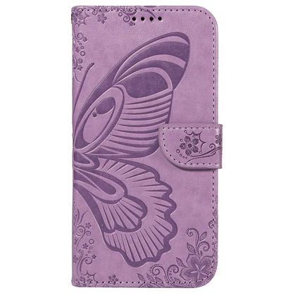 For Samsung Galaxy A05s 4G Case with Hand Strap Butterfly Leather Wallet Phone Cover