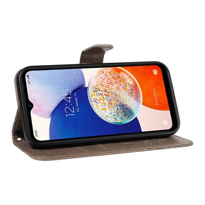 For Samsung Galaxy A05s 4G Case with Hand Strap Butterfly Leather Wallet Phone Cover