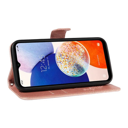 For Samsung Galaxy A05s 4G Case with Hand Strap Butterfly Leather Wallet Phone Cover