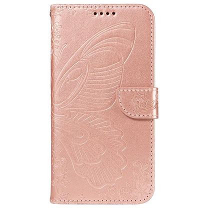 For Samsung Galaxy A05s 4G Case with Hand Strap Butterfly Leather Wallet Phone Cover