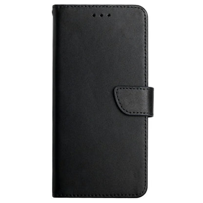 HT02 For Xiaomi Redmi 13 4G Case Nappa Texture Genuine Cow Leather Flip Phone Cover