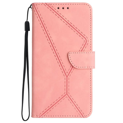 HT05 For Honor 200 Pro 5G Case Card Holder Leather Phone Cover Lines Imprinted
