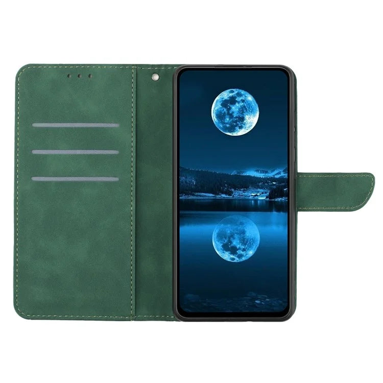 HT05 For Honor 200 5G Case Lines Imprinted Wallet Leather Phone Cover